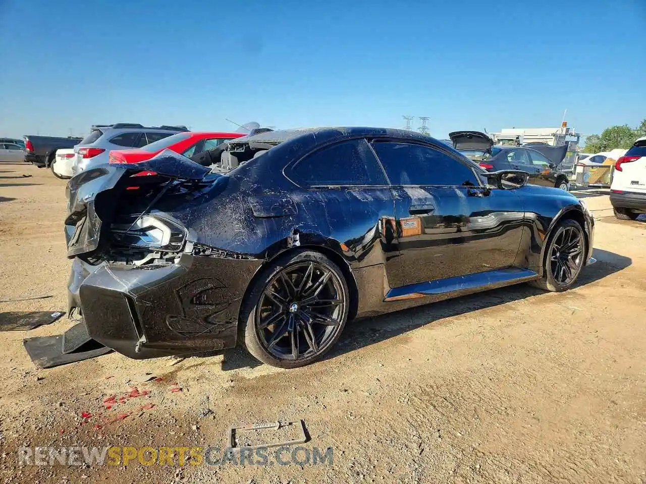 3 Photograph of a damaged car 3MF13DM06R8E37465 BMW M2 2024