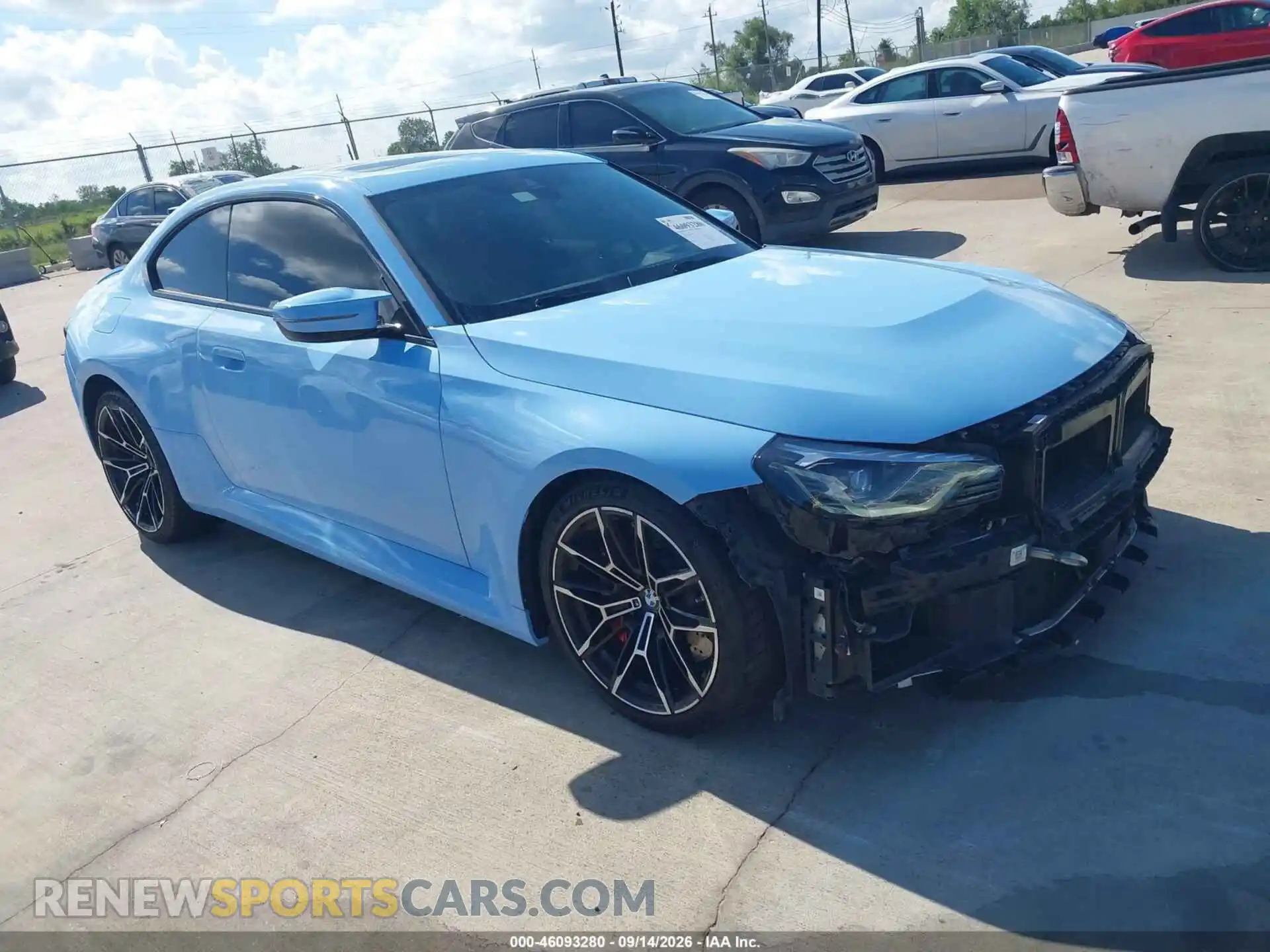1 Photograph of a damaged car 3MF13DM07R8E75920 BMW M2 2024
