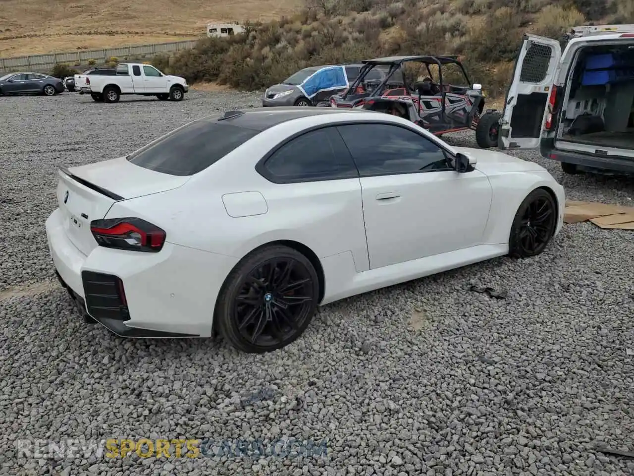 3 Photograph of a damaged car 3MF13DM08R8E20280 BMW M2 2024