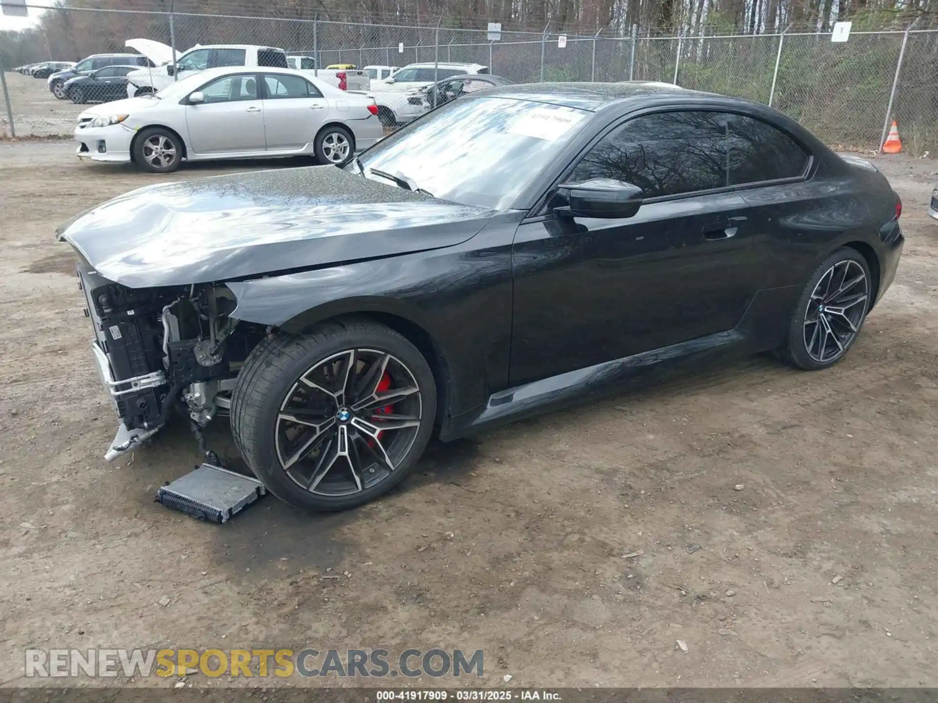 2 Photograph of a damaged car 3MF13DM08R8E30274 BMW M2 2024