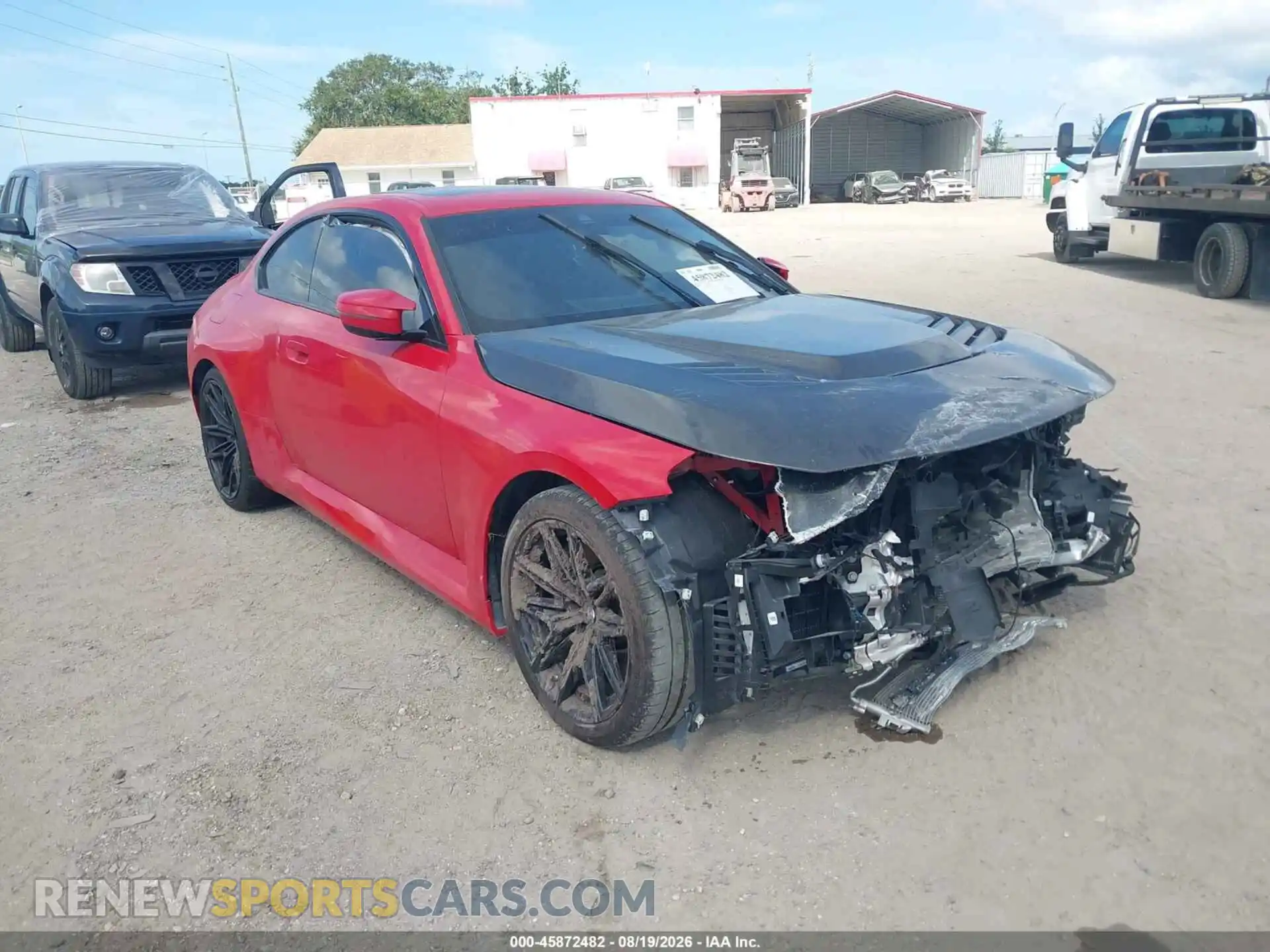 1 Photograph of a damaged car 3MF13DM08R8E88448 BMW M2 2024