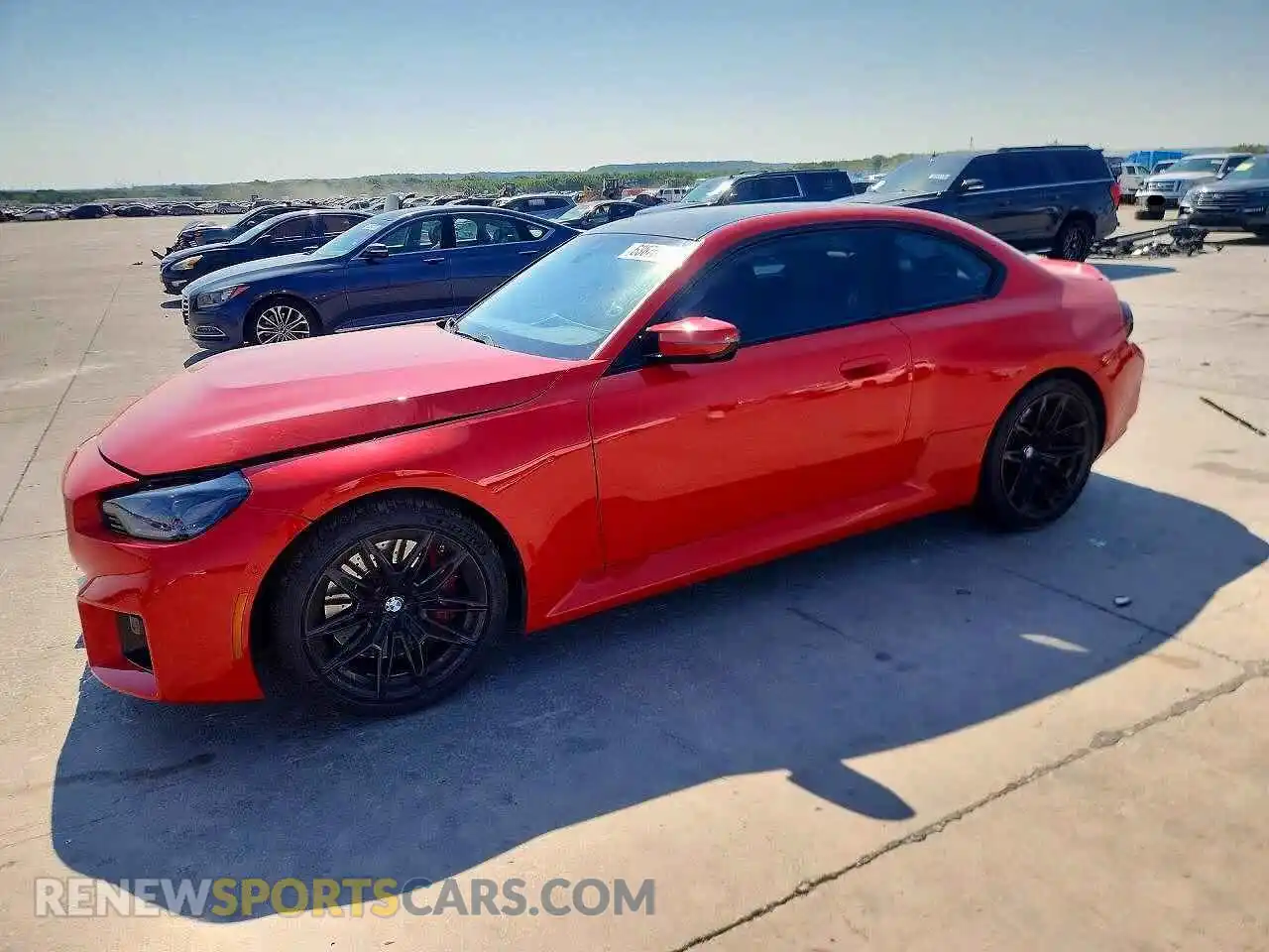 1 Photograph of a damaged car 3MF13DM0XR8E13900 BMW M2 2024