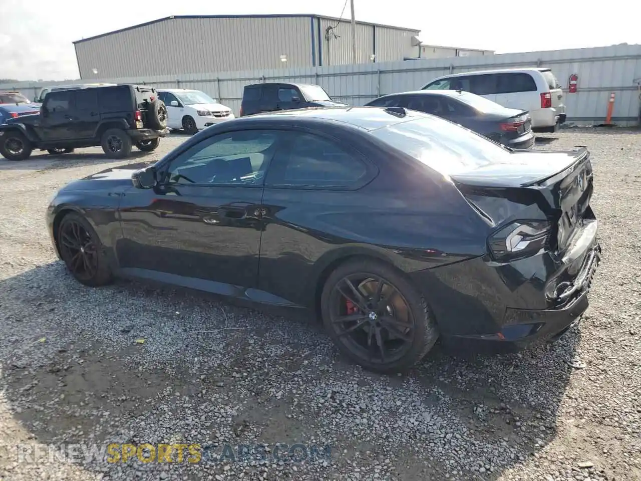 2 Photograph of a damaged car 3MW43CM02R8E38619 BMW M2 2024