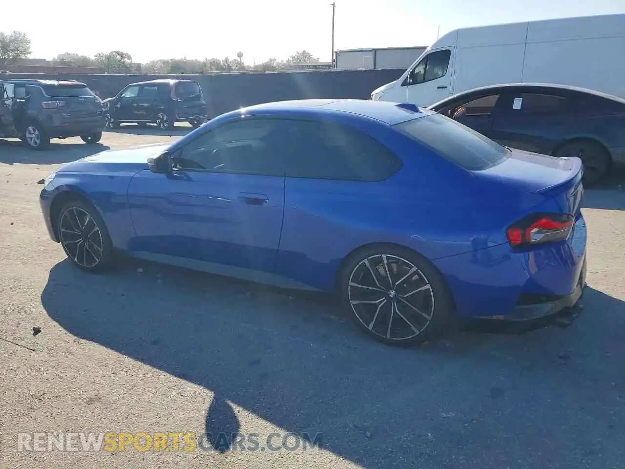 2 Photograph of a damaged car 3MW43CM04R8D91139 BMW M2 2024