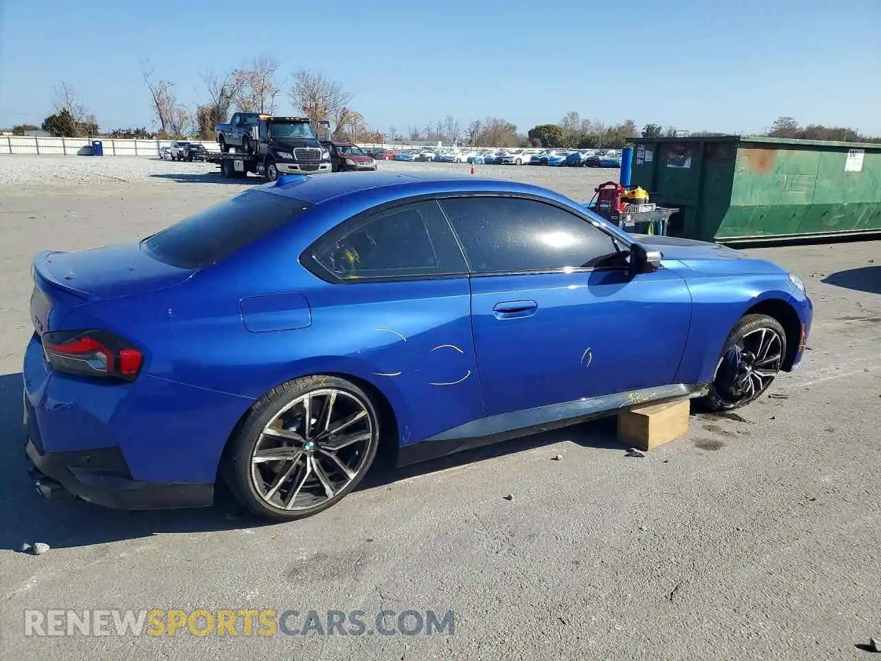 3 Photograph of a damaged car 3MW43CM04R8D91139 BMW M2 2024