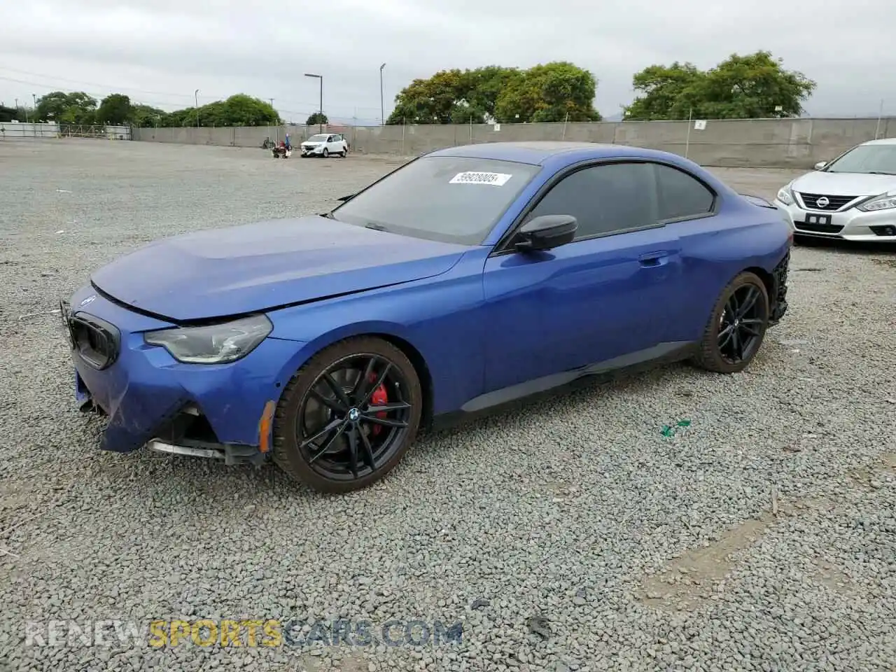 1 Photograph of a damaged car 3MW43CM09R8E60729 BMW M2 2024