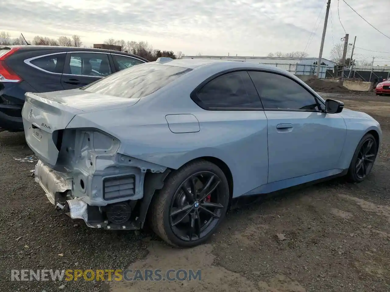 3 Photograph of a damaged car 3MW53CM06R8E80294 BMW M2 2024
