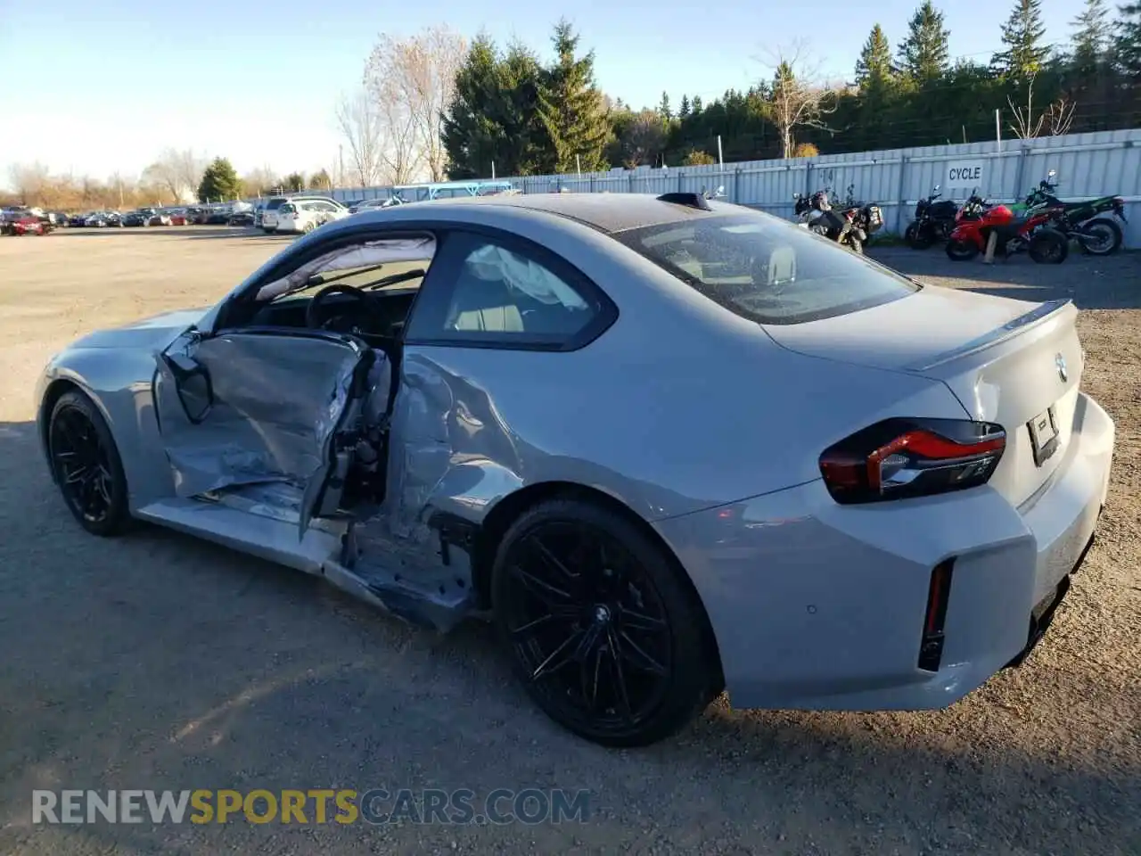 2 Photograph of a damaged car 3MF23DM03S8F00757 BMW M2 2025