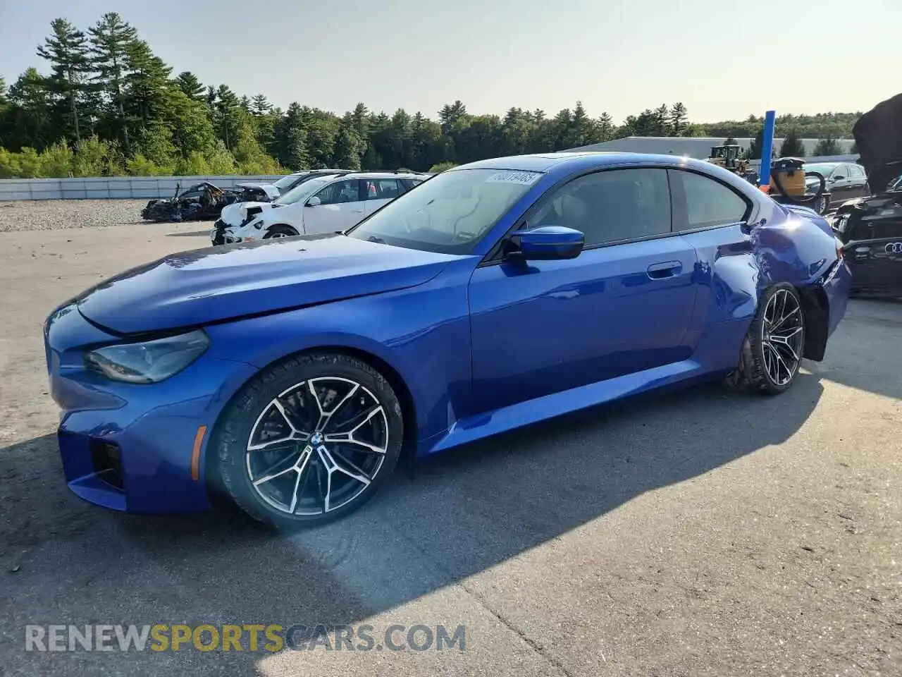 1 Photograph of a damaged car 3MF23DM03S8F23438 BMW M2 2025