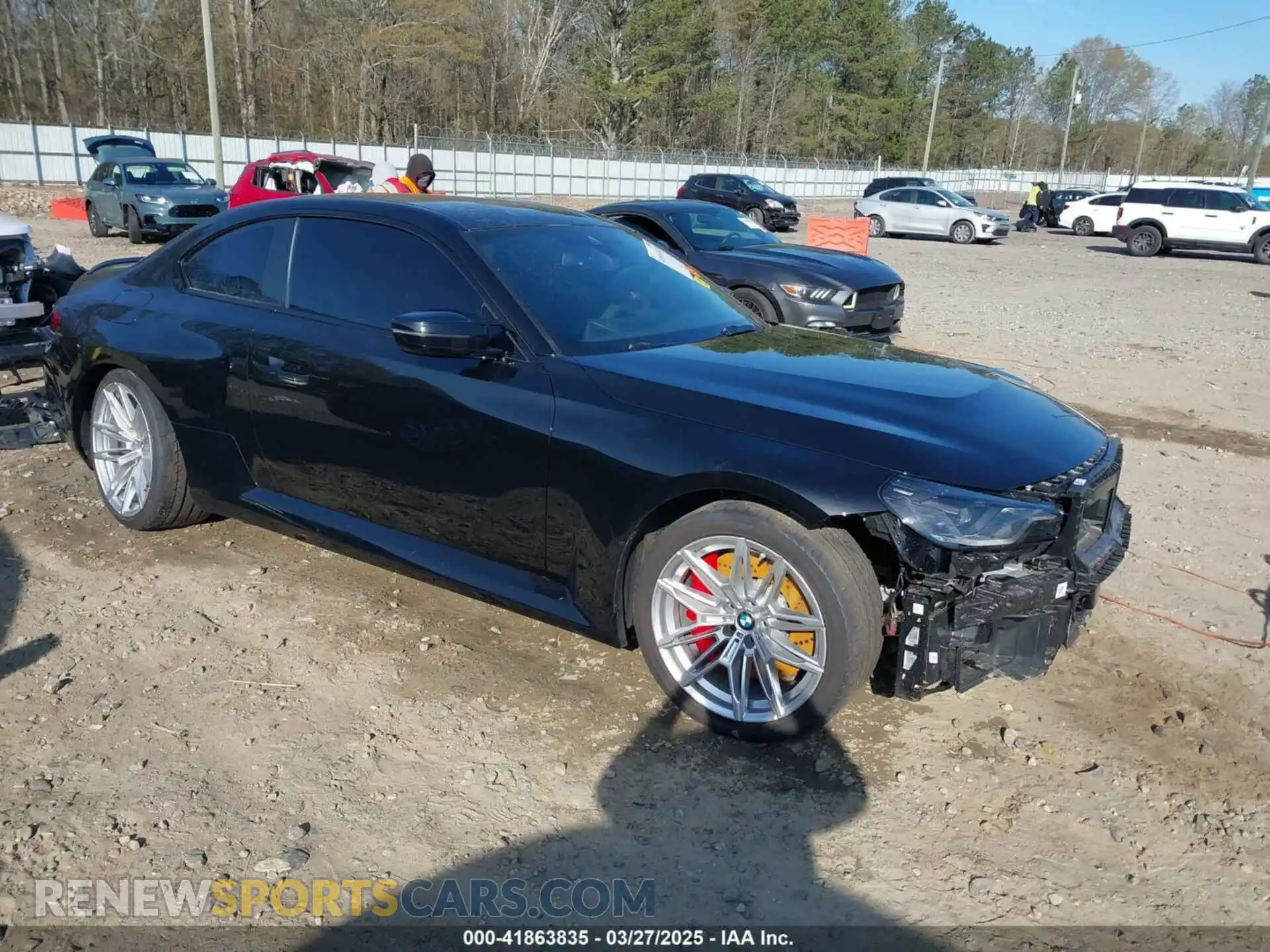 1 Photograph of a damaged car 3MF23DM07S8F01328 BMW M2 2025