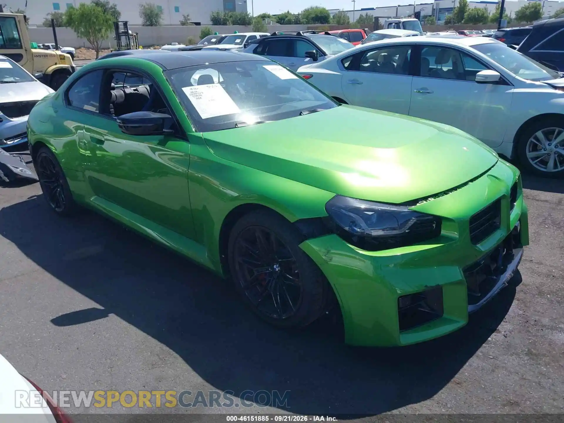 1 Photograph of a damaged car 3MF23DM08S8F59514 BMW M2 2025