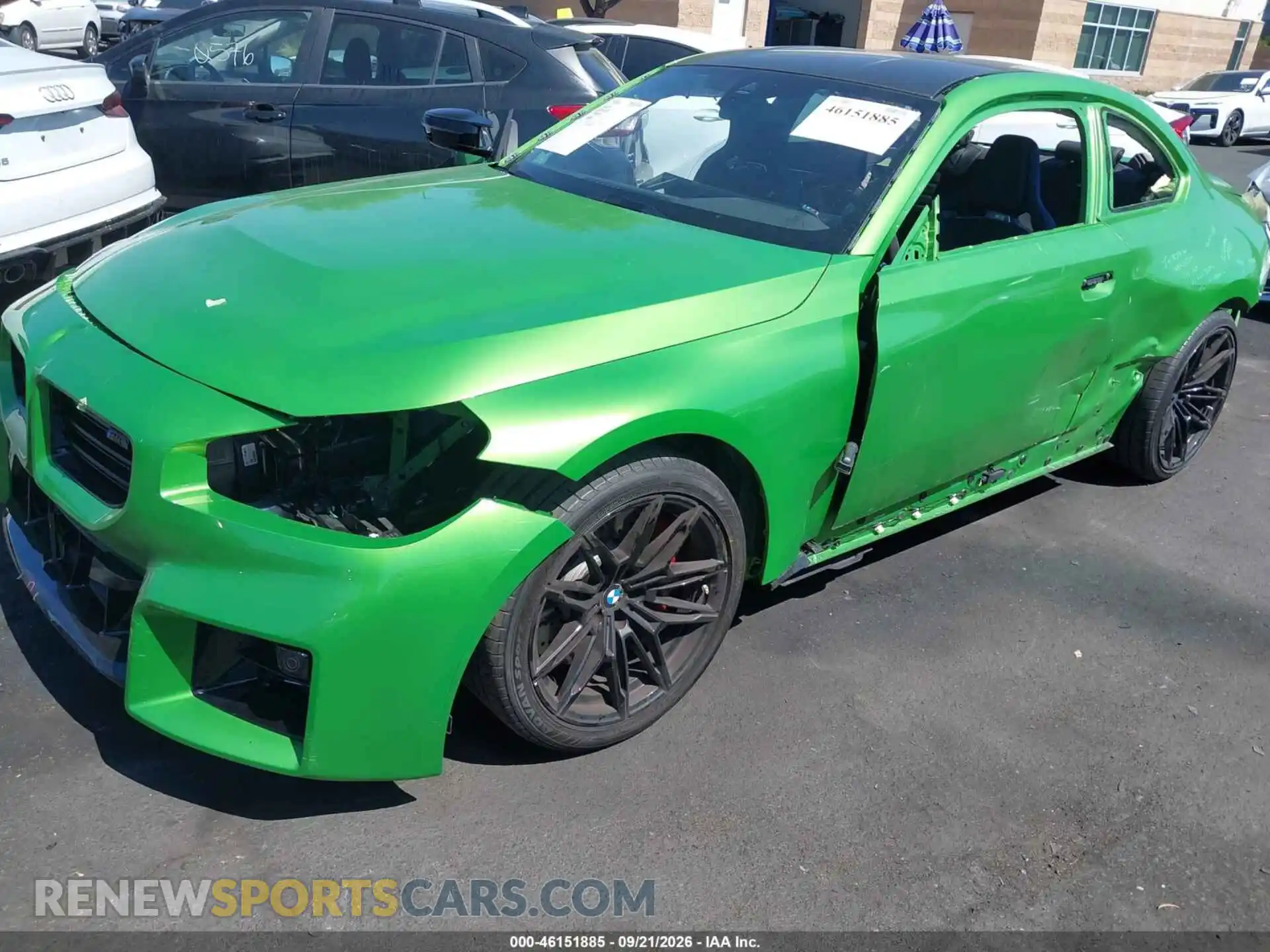 2 Photograph of a damaged car 3MF23DM08S8F59514 BMW M2 2025