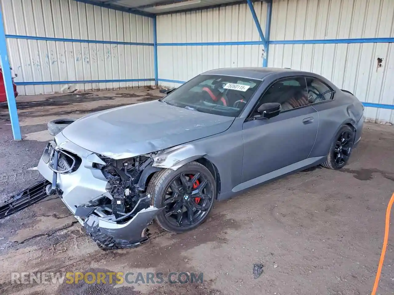 1 Photograph of a damaged car 3MW53CM00S8F18348 BMW M2 2025