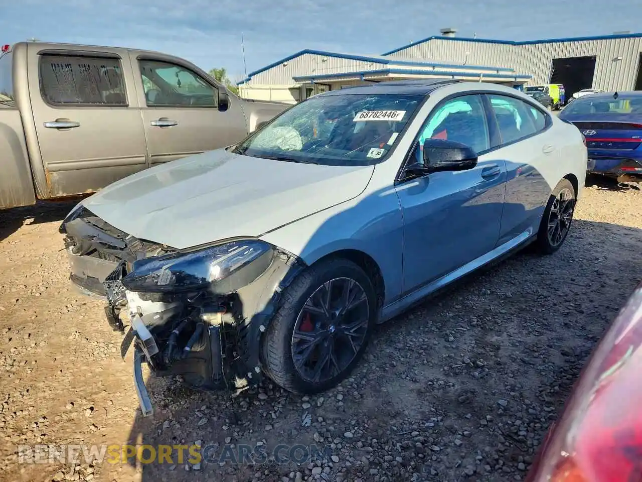 1 Photograph of a damaged car WBA33GG00S7T23944 BMW M2 2025