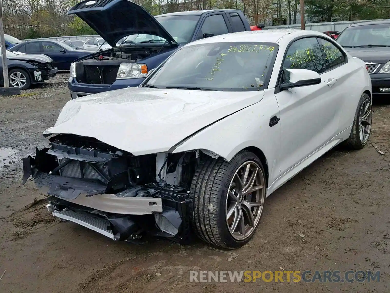 2 Photograph of a damaged car WBS2U7C56KVB08914 BMW M2 COMPETI 2019