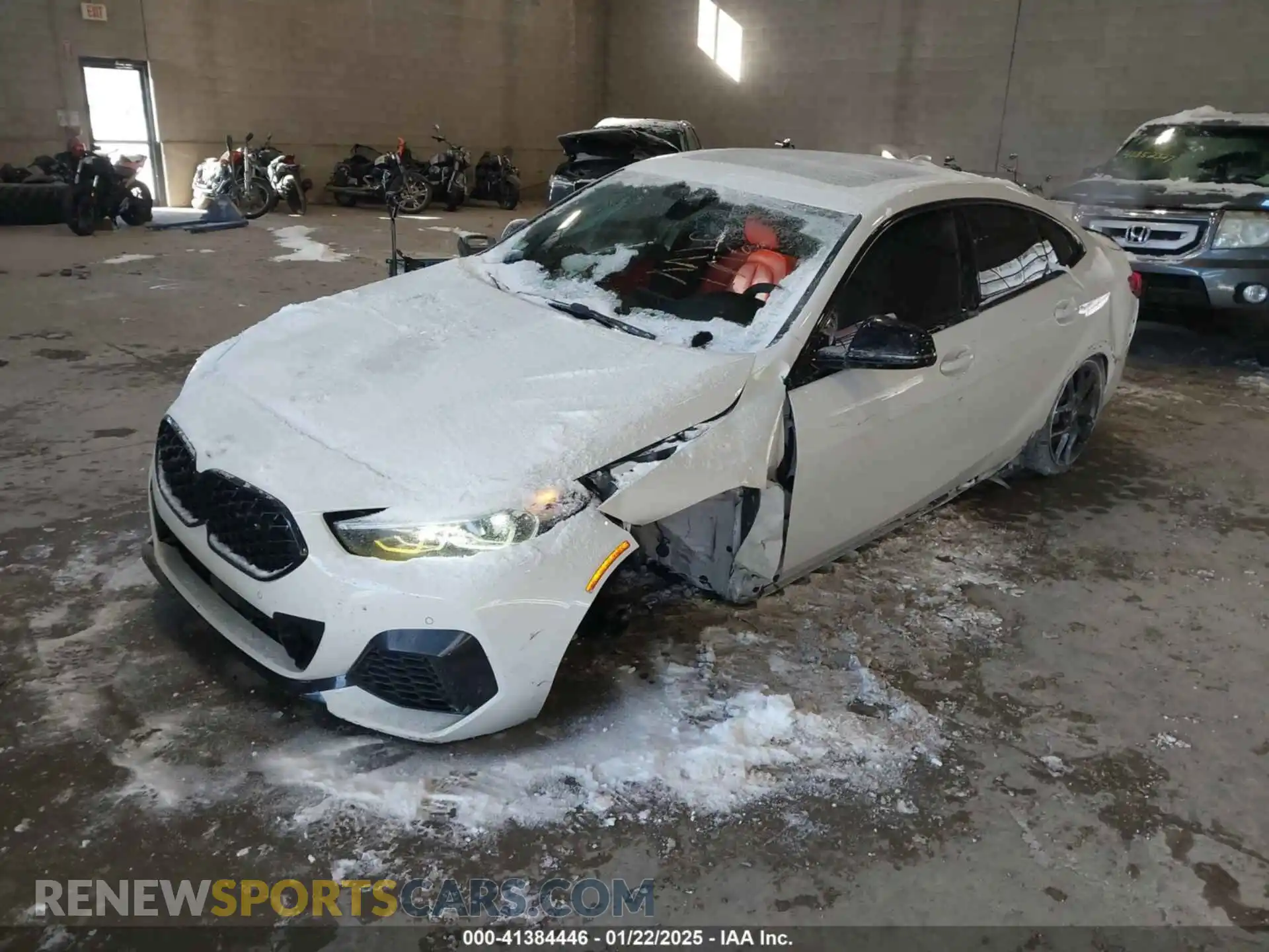 2 Photograph of a damaged car WBA13AL06M7H07677 BMW M235I GRAN COUPE 2021