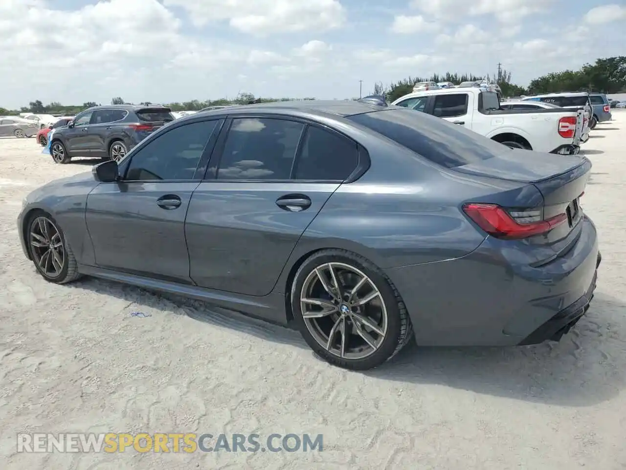 2 Photograph of a damaged car 3MW5U7J07L8B32052 BMW M3 2020