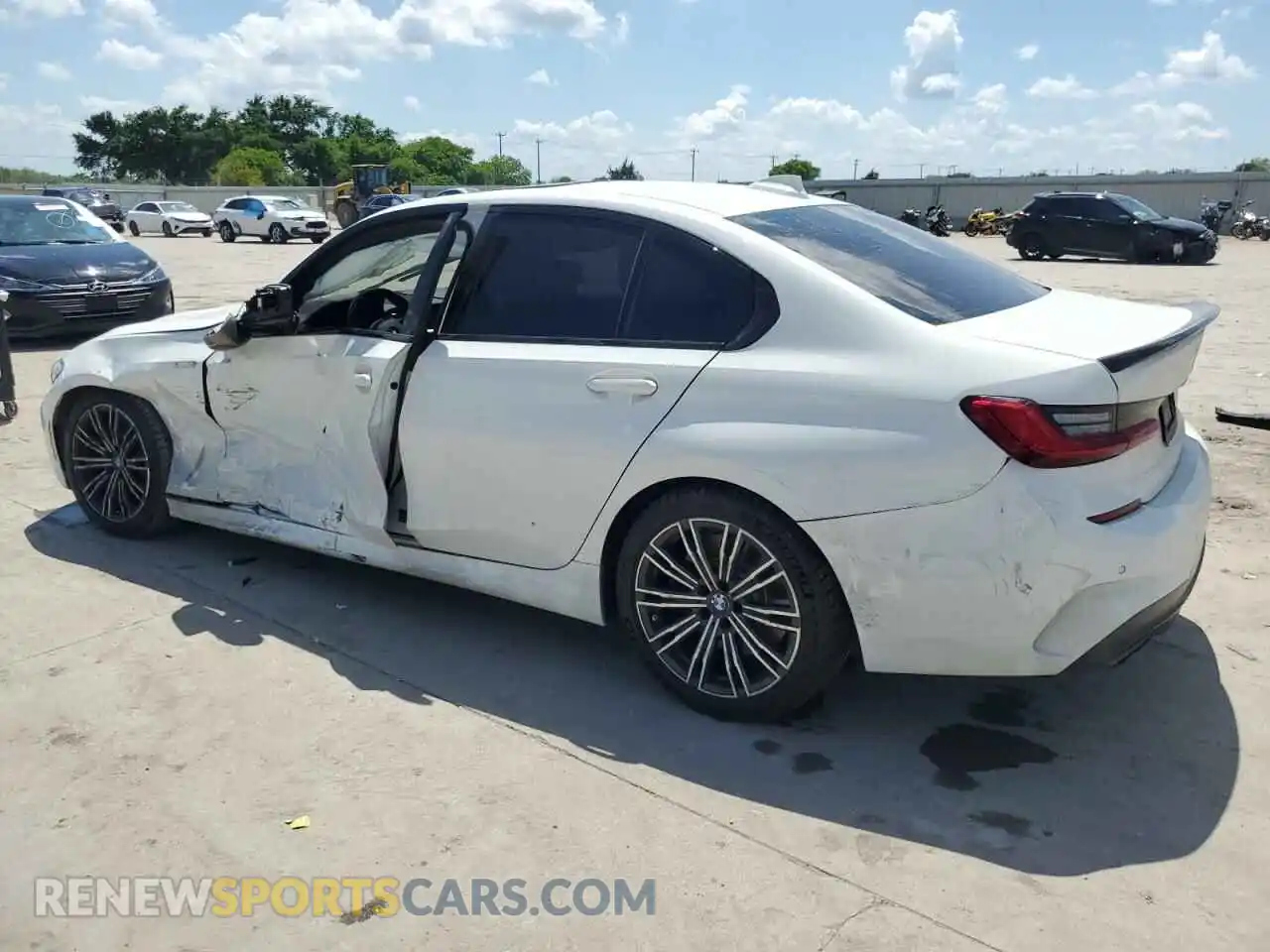 2 Photograph of a damaged car WBA5U7C02LFH63234 BMW M3 2020