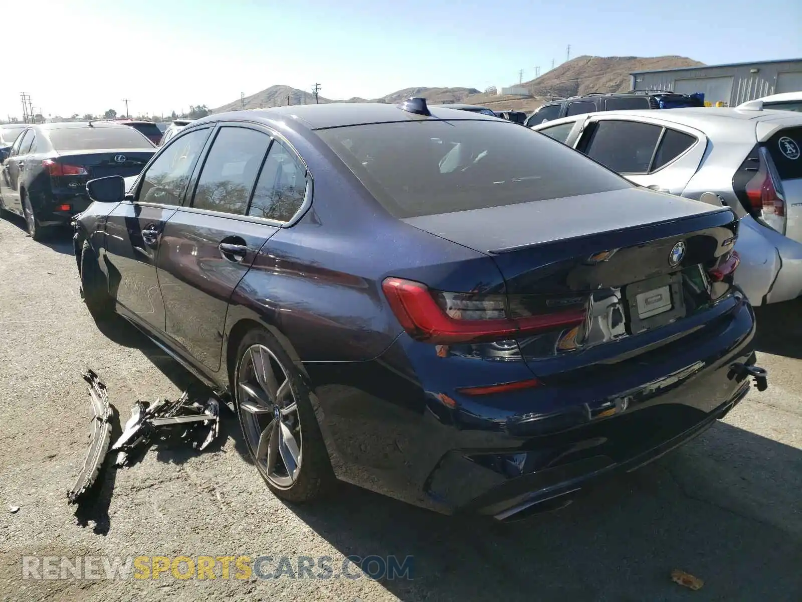 3 Photograph of a damaged car WBA5U7C02LFJ30861 BMW M3 2020