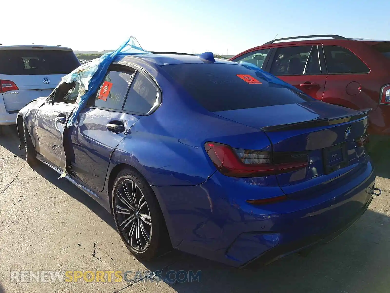 3 Photograph of a damaged car WBA5U7C03LFH30548 BMW M3 2020