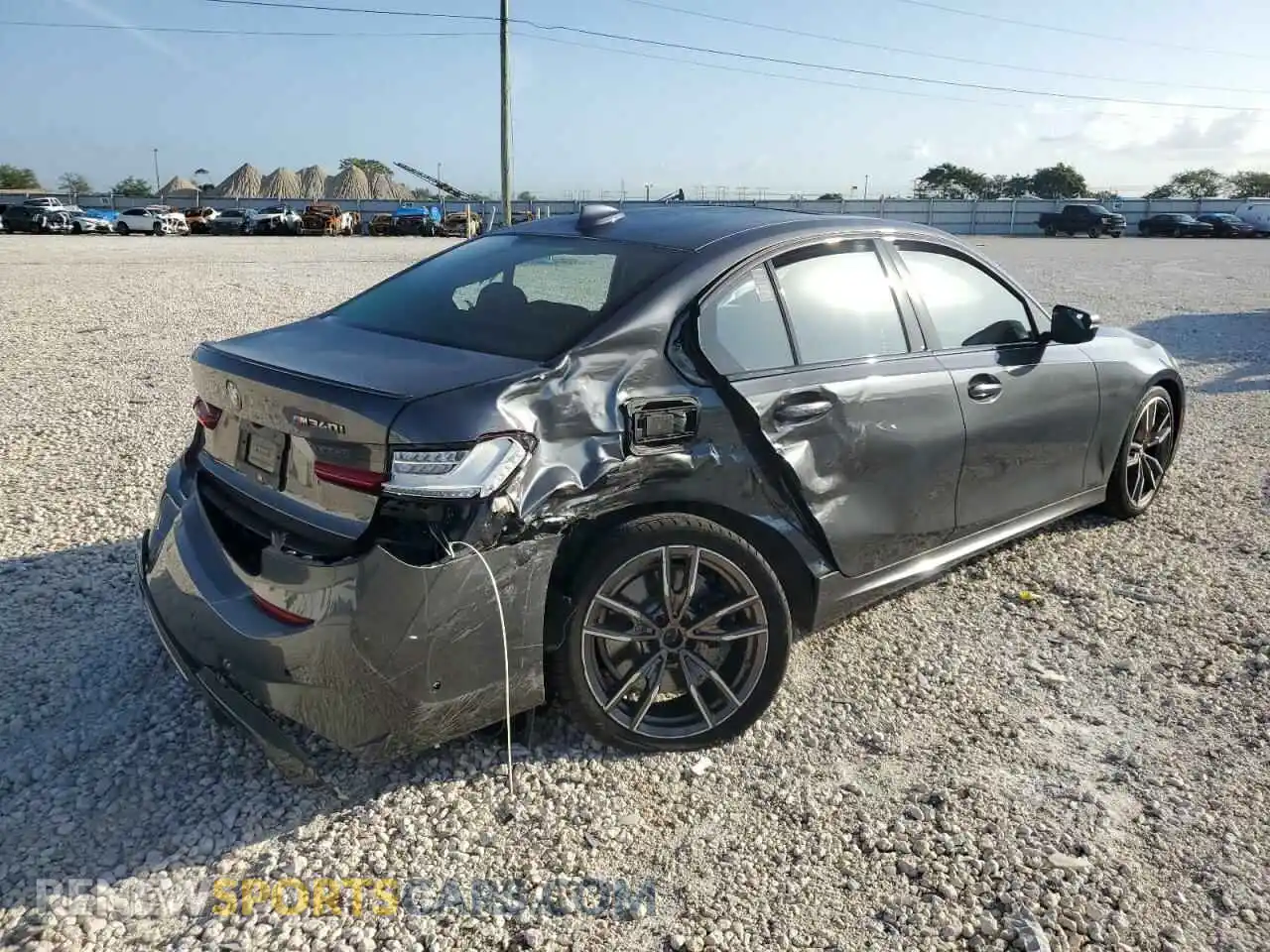 3 Photograph of a damaged car WBA5U7C06LFH58313 BMW M3 2020