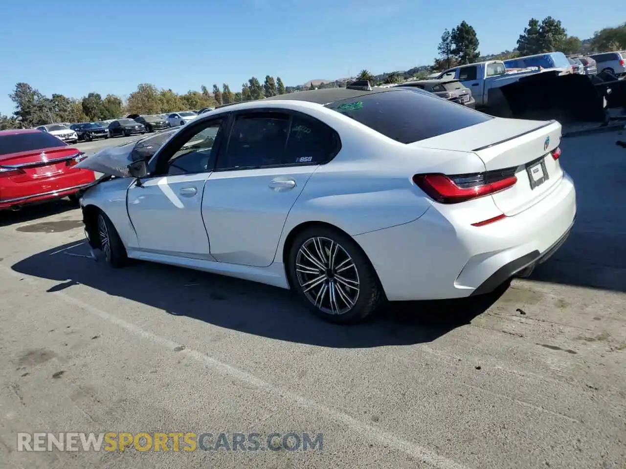 2 Photograph of a damaged car WBA5U7C07LAF54228 BMW M3 2020