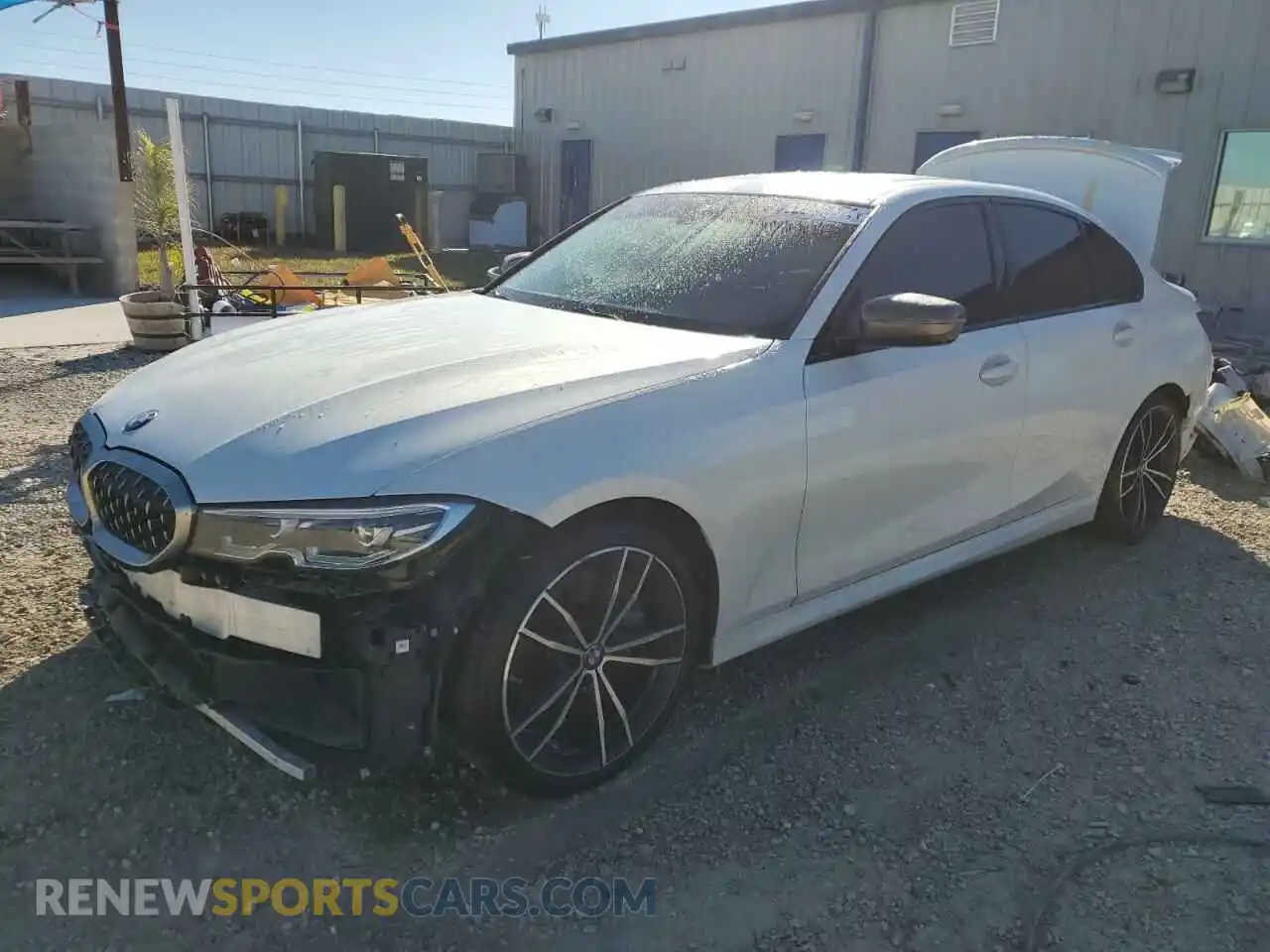1 Photograph of a damaged car WBA5U7C08LFH30738 BMW M3 2020
