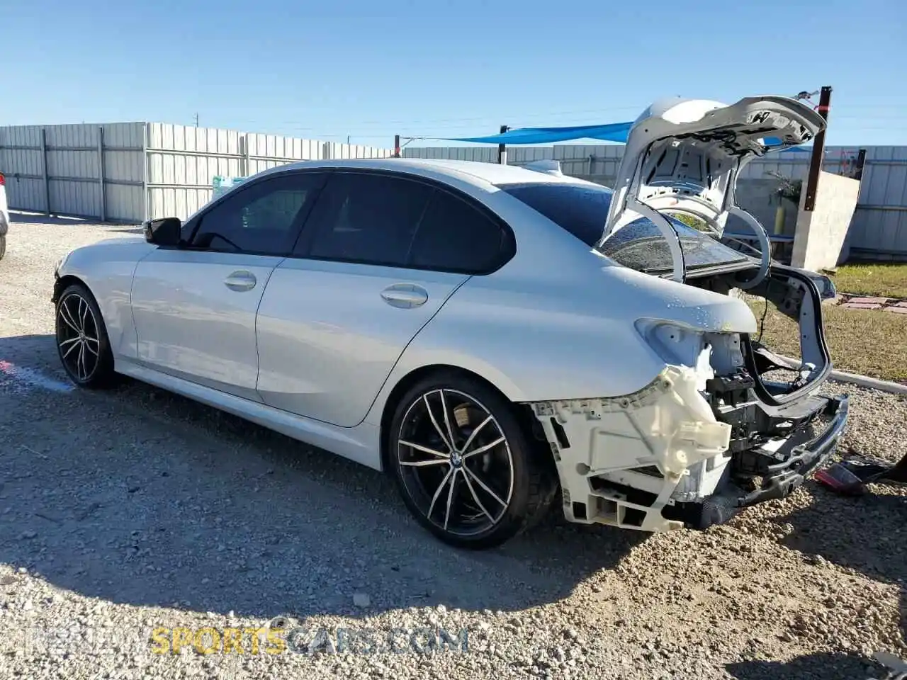 2 Photograph of a damaged car WBA5U7C08LFH30738 BMW M3 2020