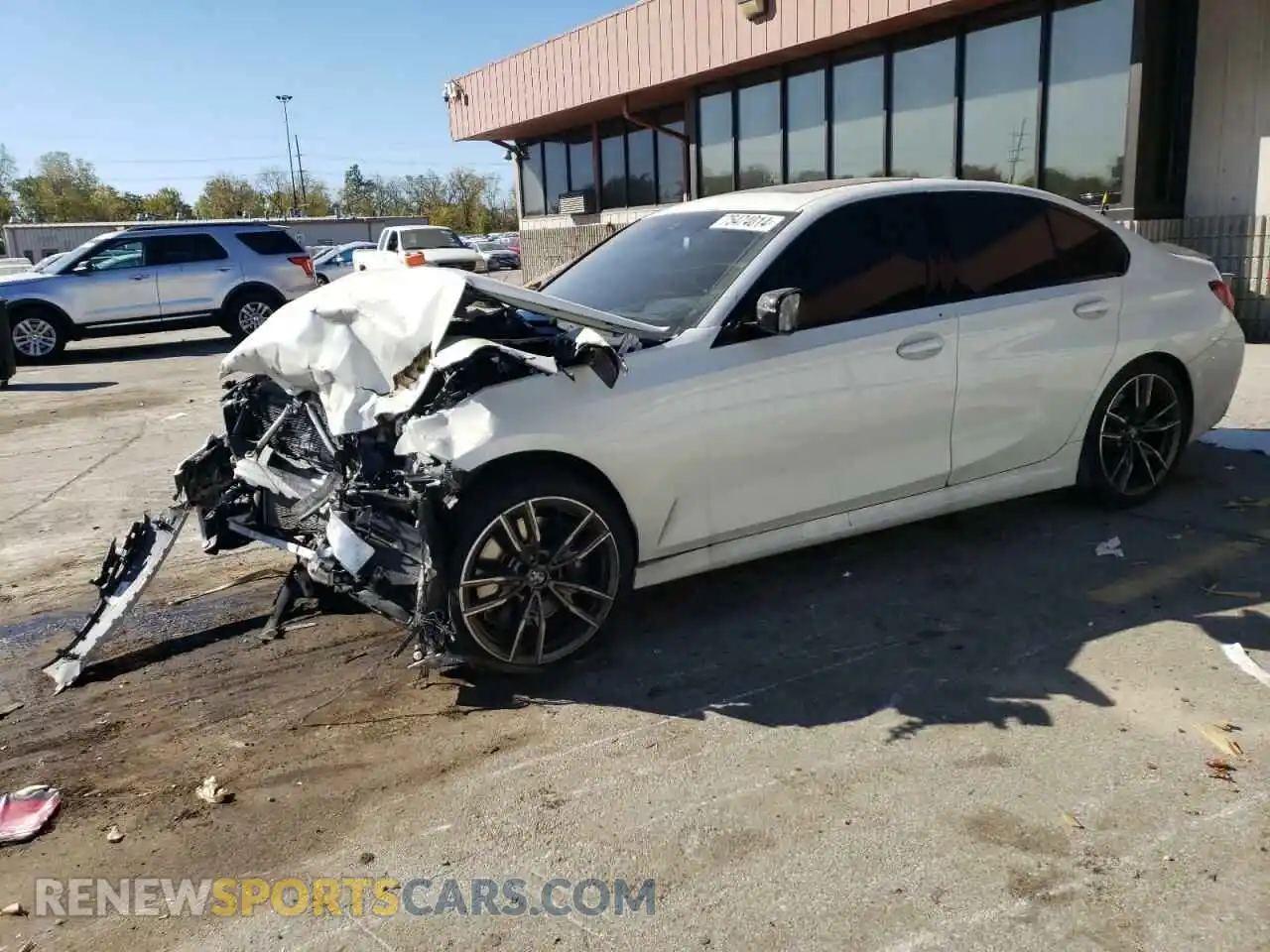 1 Photograph of a damaged car WBA5U7C08LFJ11831 BMW M3 2020