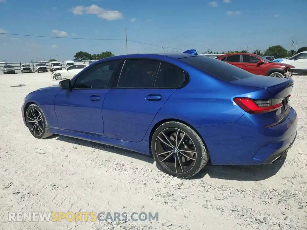 2 Photograph of a damaged car WBA5U7C0XLFH08434 BMW M3 2020