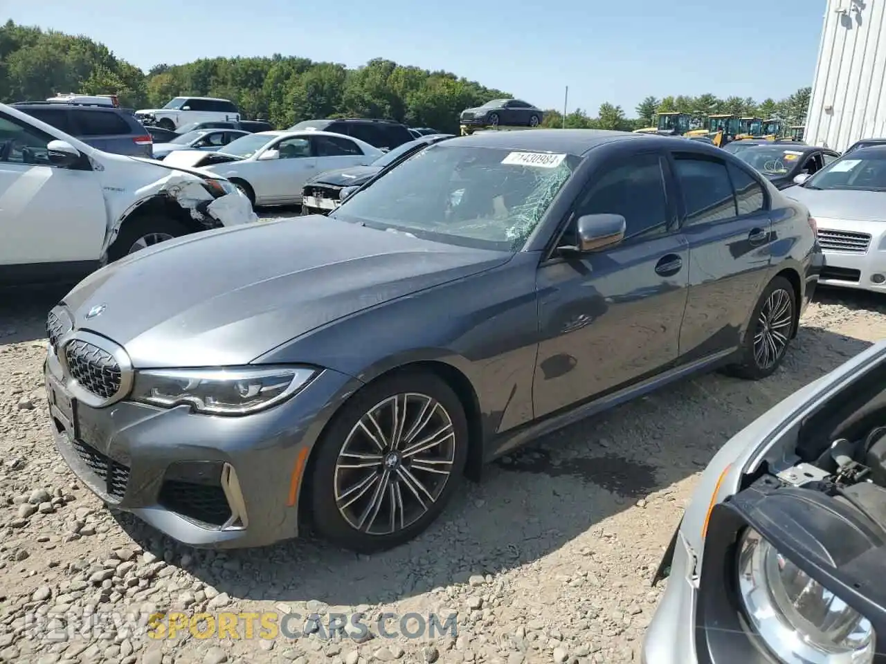 1 fotografías del automóvil dañado WBA5U9C00LA380592 BMW M3 2020