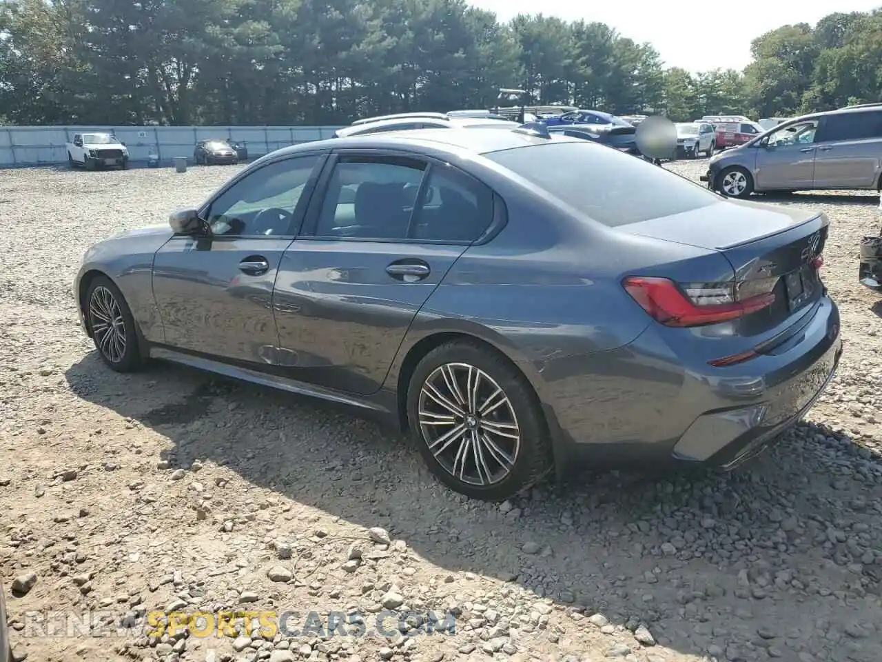 2 fotografías del automóvil dañado WBA5U9C00LA380592 BMW M3 2020