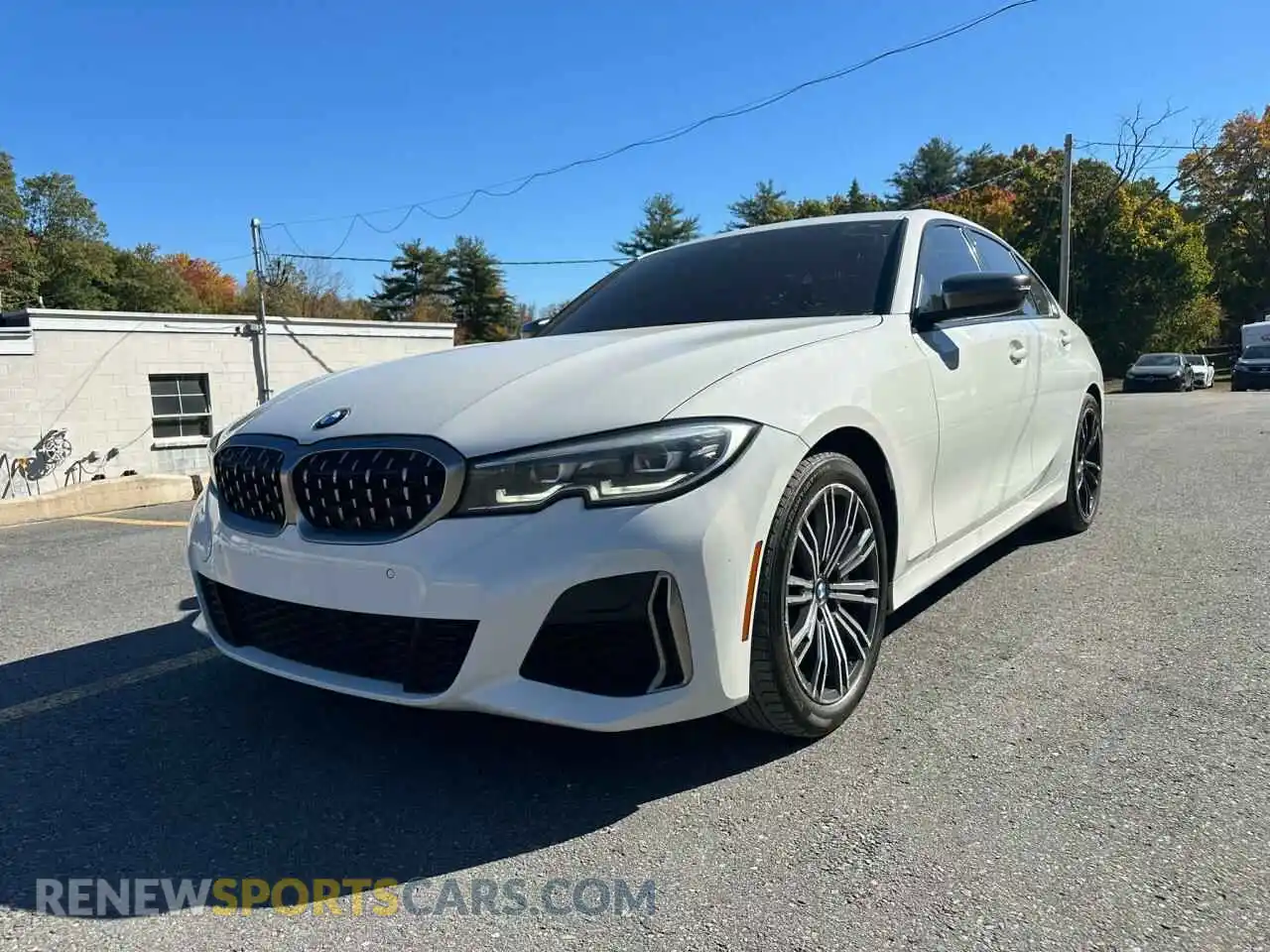 1 Photograph of a damaged car WBA5U9C01LA380181 BMW M3 2020