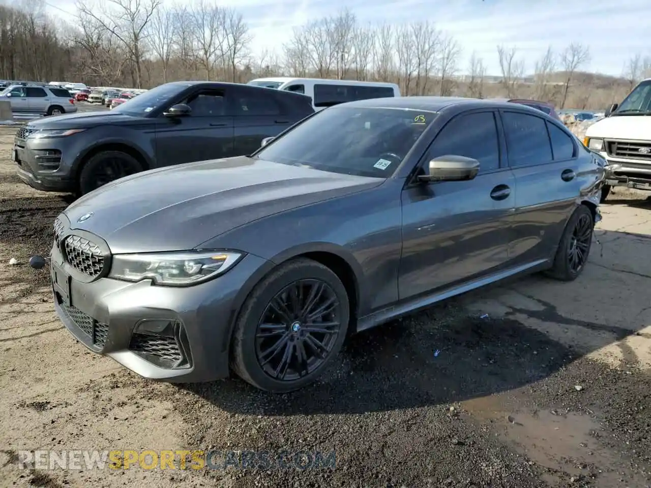 1 Photograph of a damaged car WBA5U9C02LFH17348 BMW M3 2020