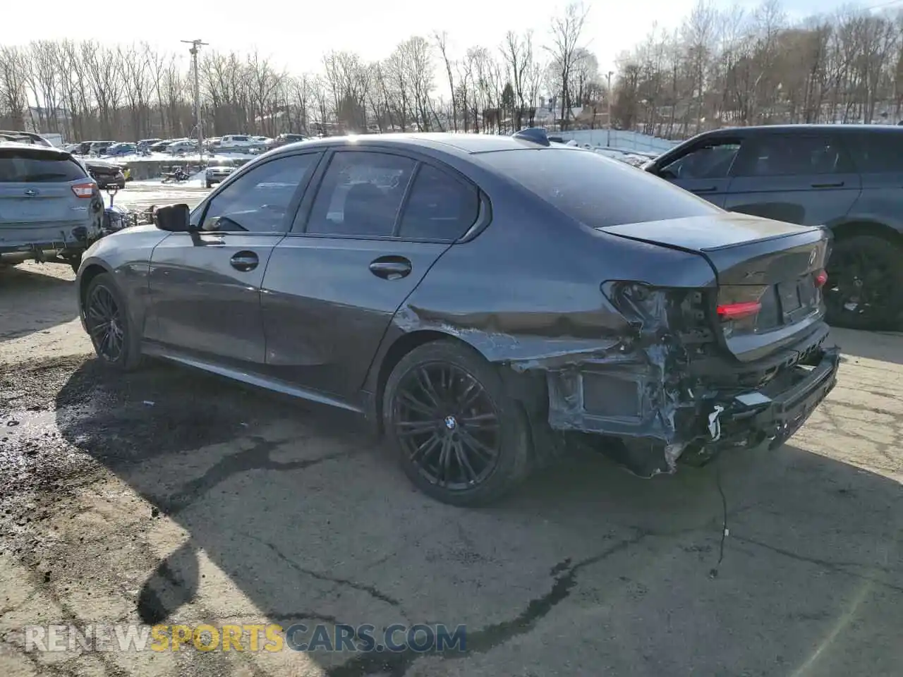 2 Photograph of a damaged car WBA5U9C02LFH17348 BMW M3 2020