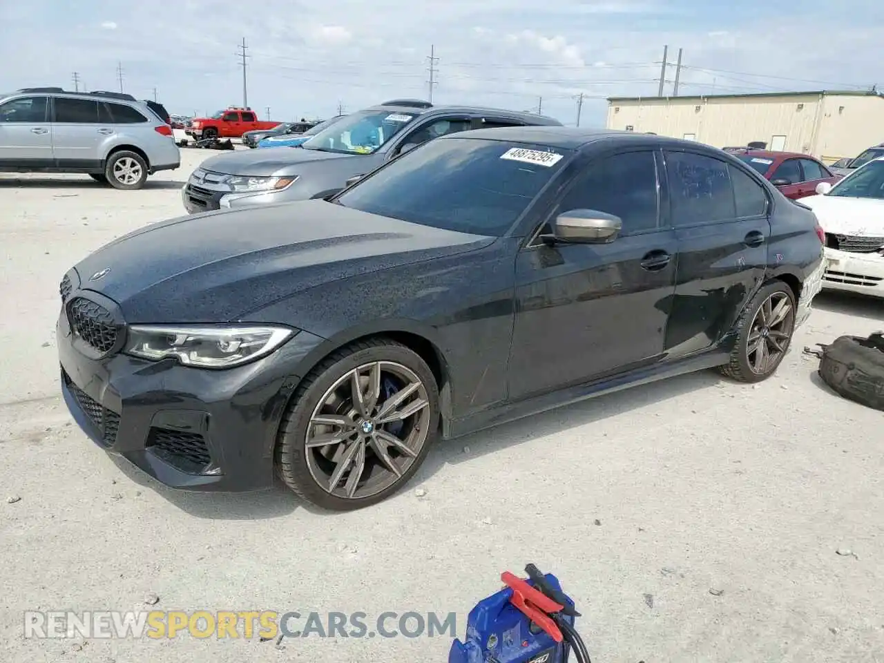 1 Photograph of a damaged car WBA5U9C04LA380918 BMW M3 2020