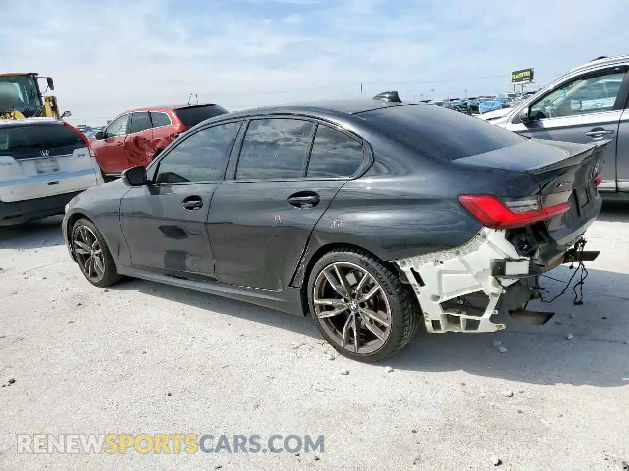 2 Photograph of a damaged car WBA5U9C04LA380918 BMW M3 2020