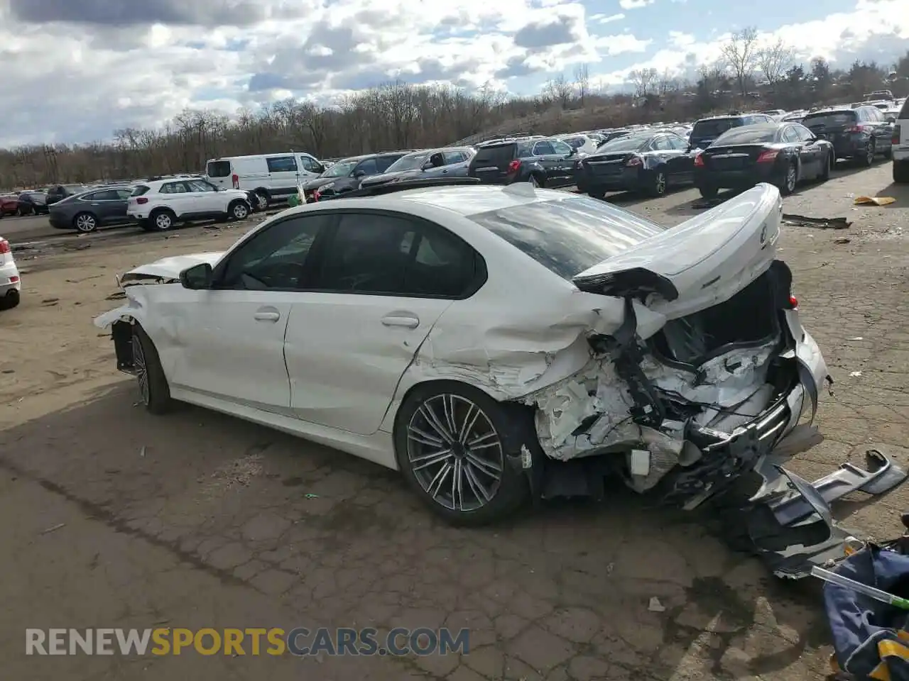 2 Photograph of a damaged car WBA5U9C04LFH21305 BMW M3 2020