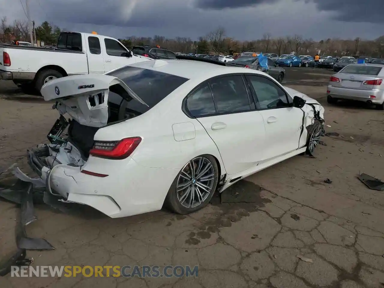 3 Photograph of a damaged car WBA5U9C04LFH21305 BMW M3 2020