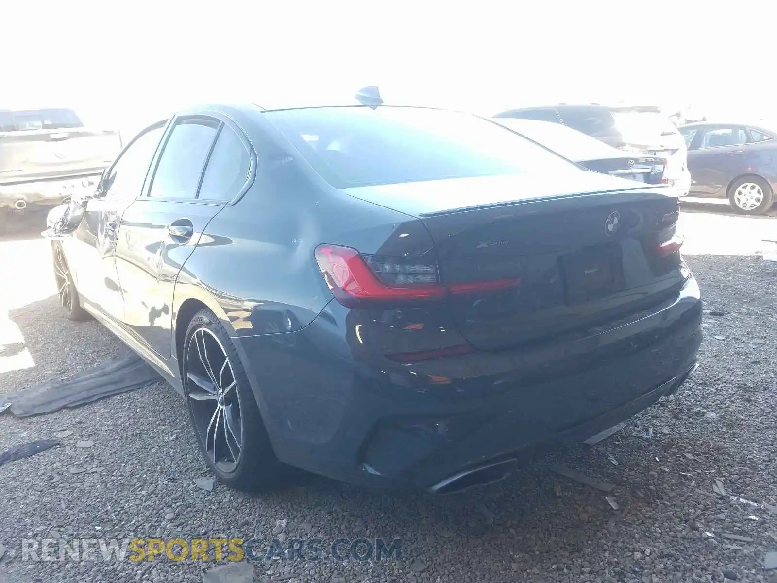 3 Photograph of a damaged car WBA5U9C04LFJ75196 BMW M3 2020