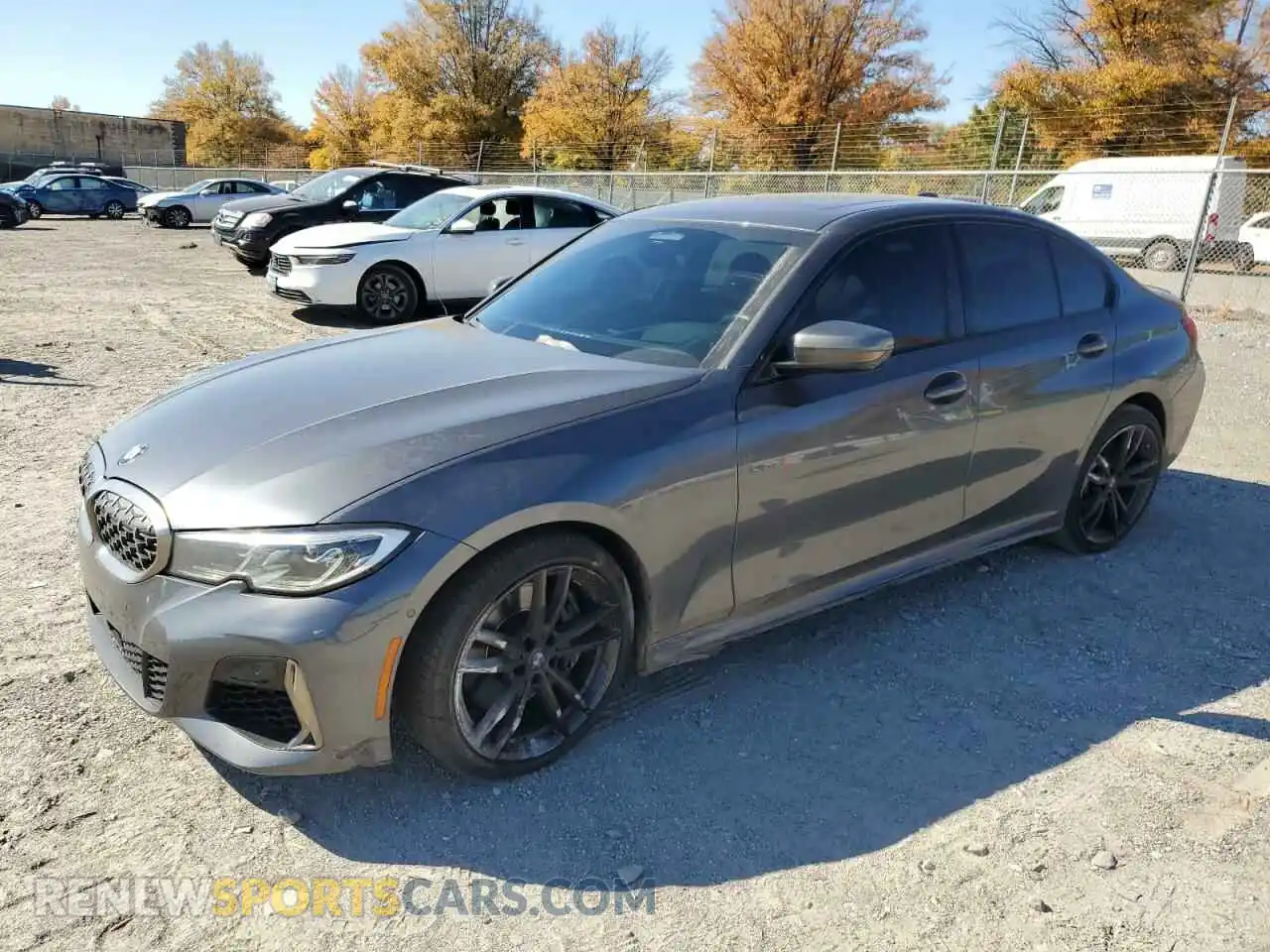 1 Photograph of a damaged car WBA5U9C04LFJ97800 BMW M3 2020