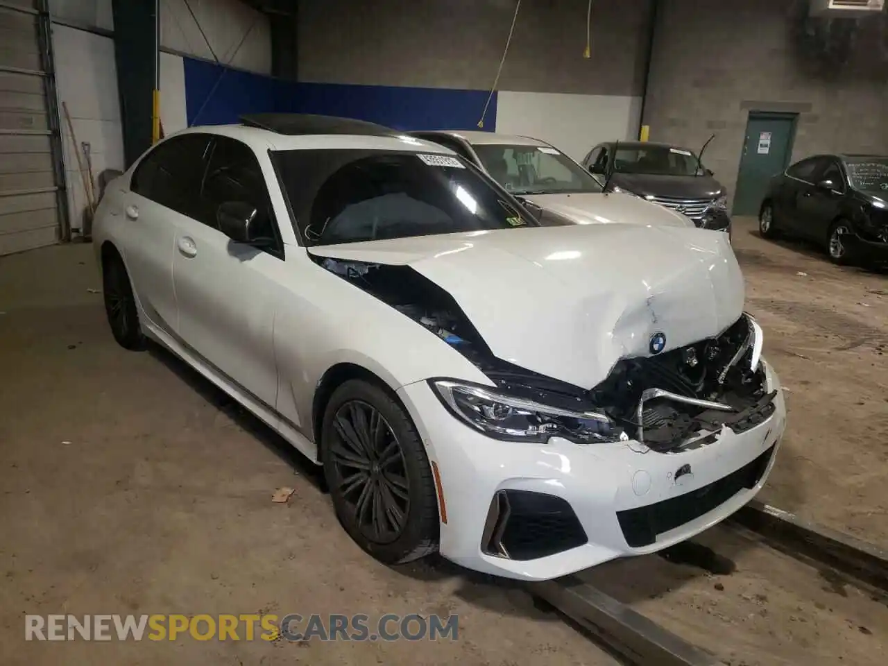 1 Photograph of a damaged car WBA5U9C06LFJ69304 BMW M3 2020