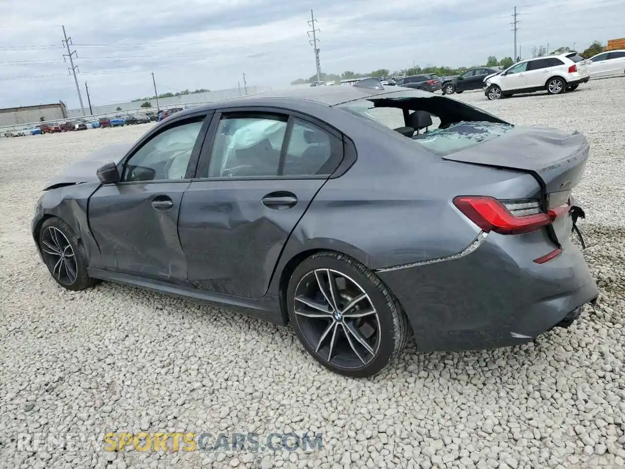 2 fotografías del automóvil dañado WBA5U9C07LFJ56657 BMW M3 2020