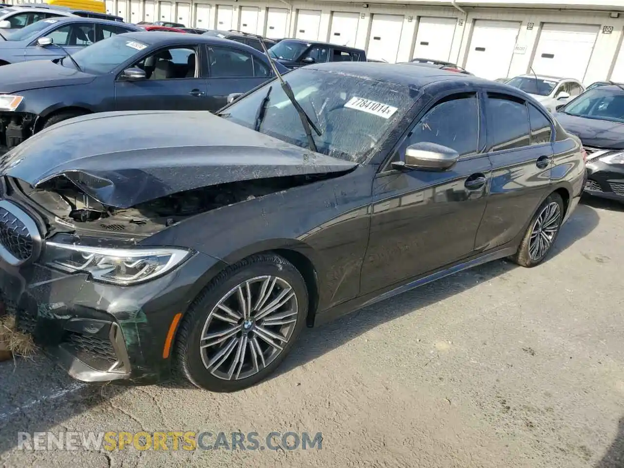 1 Photograph of a damaged car WBA5U9C07LFJ74530 BMW M3 2020