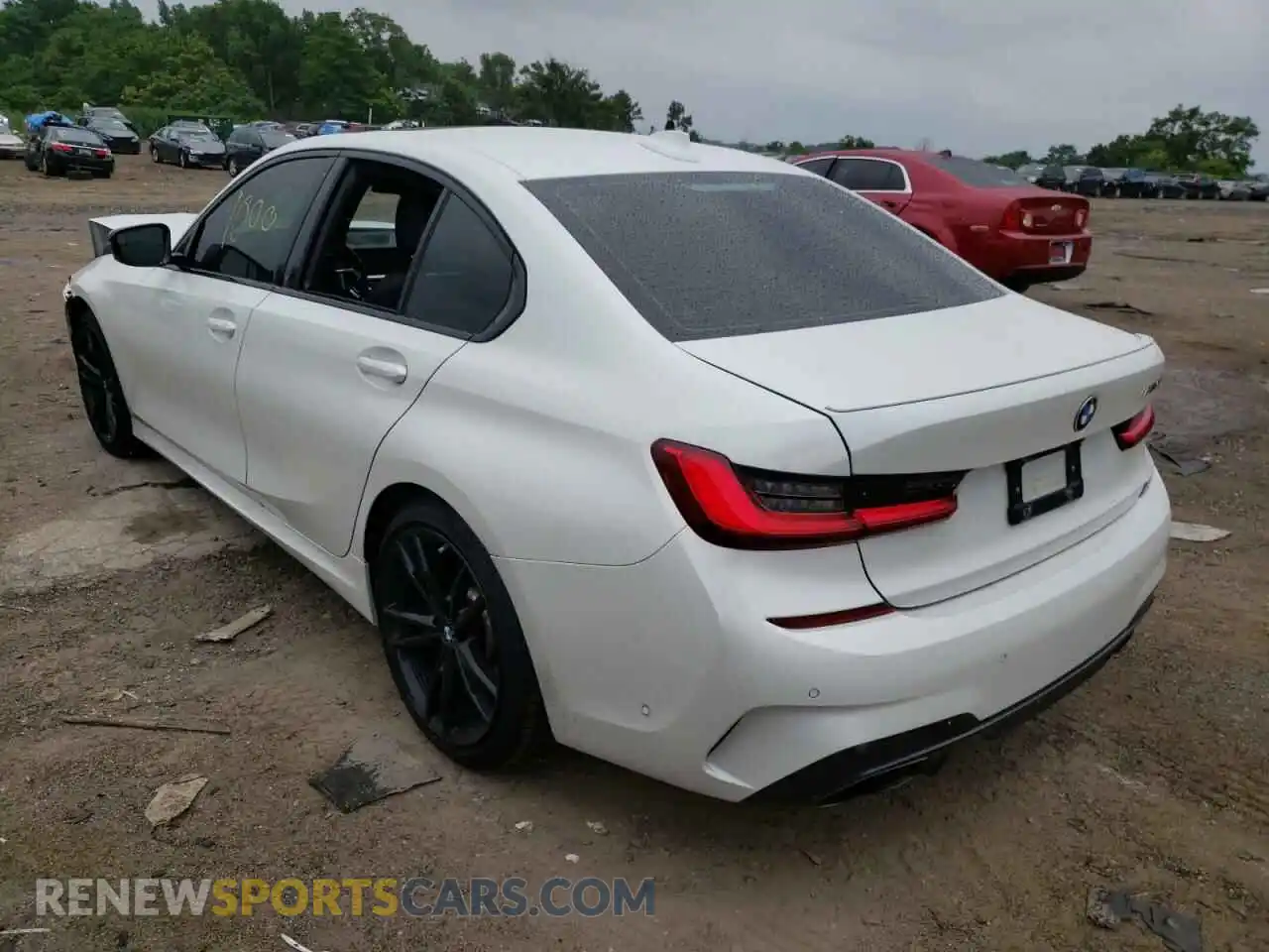 3 Photograph of a damaged car WBA5U9C08LFH25129 BMW M3 2020