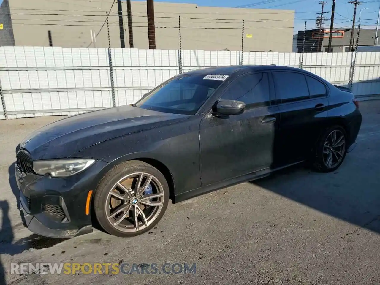 1 Photograph of a damaged car WBA5U9C08LFH88960 BMW M3 2020