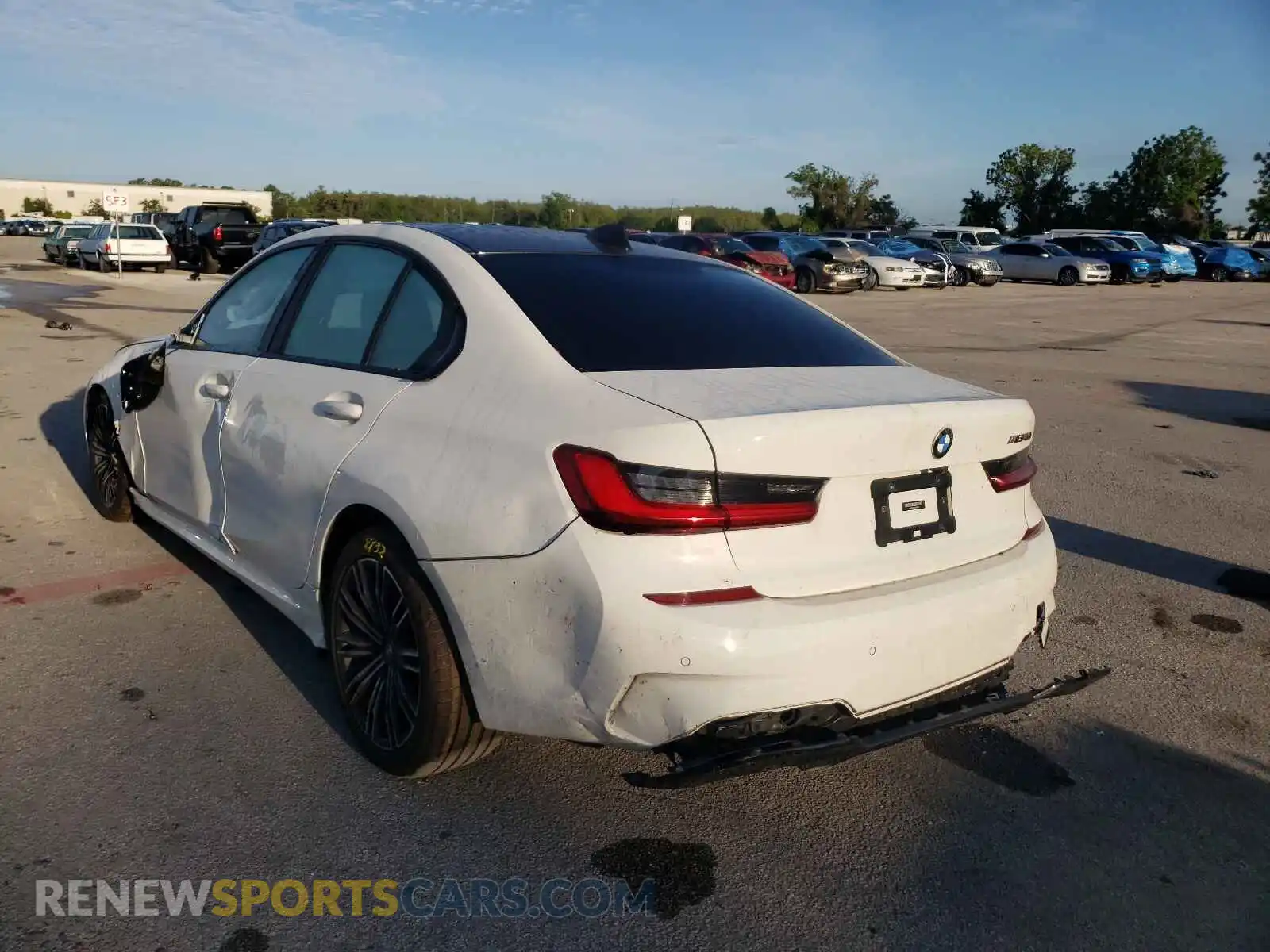 3 Photograph of a damaged car WBA5U9C09LFH29691 BMW M3 2020
