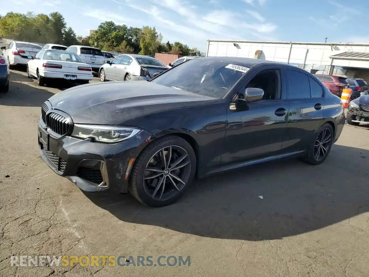1 Photograph of a damaged car WBA5U9C09LFJ80510 BMW M3 2020