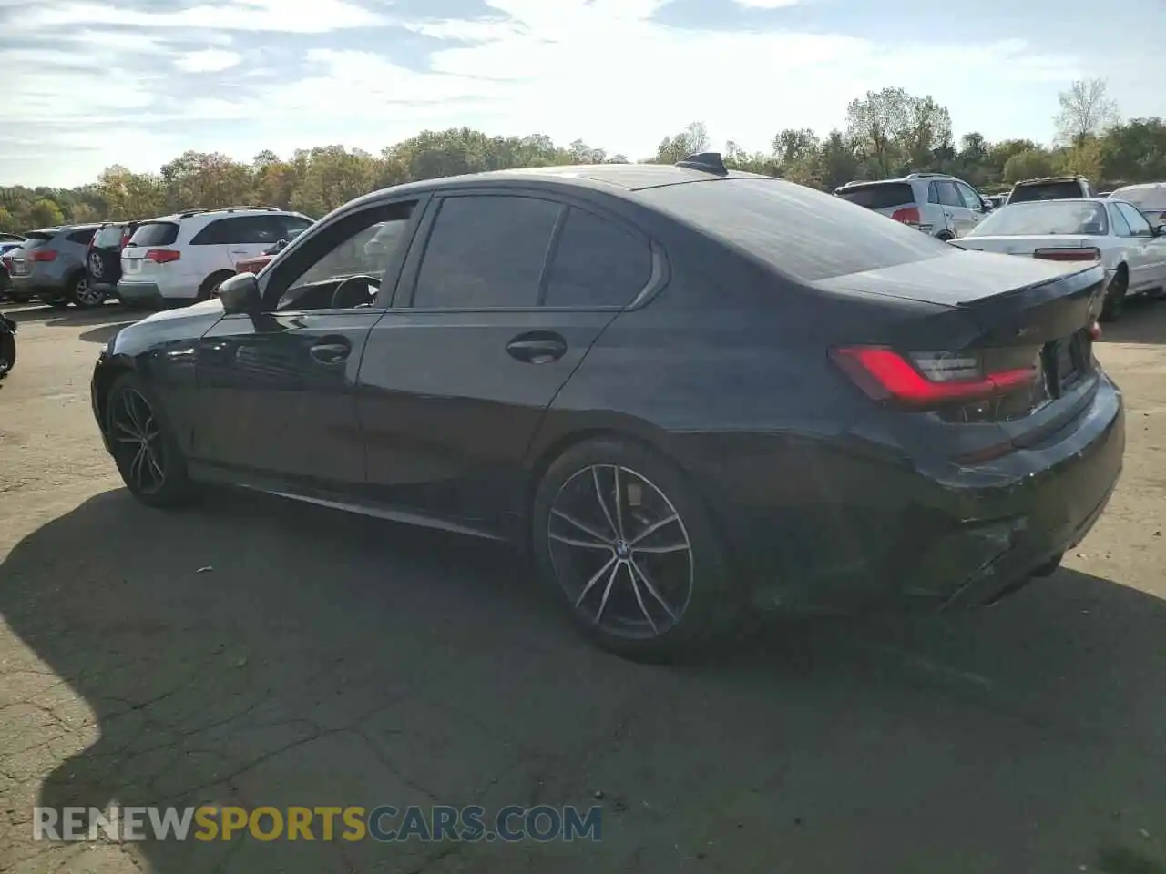 2 Photograph of a damaged car WBA5U9C09LFJ80510 BMW M3 2020