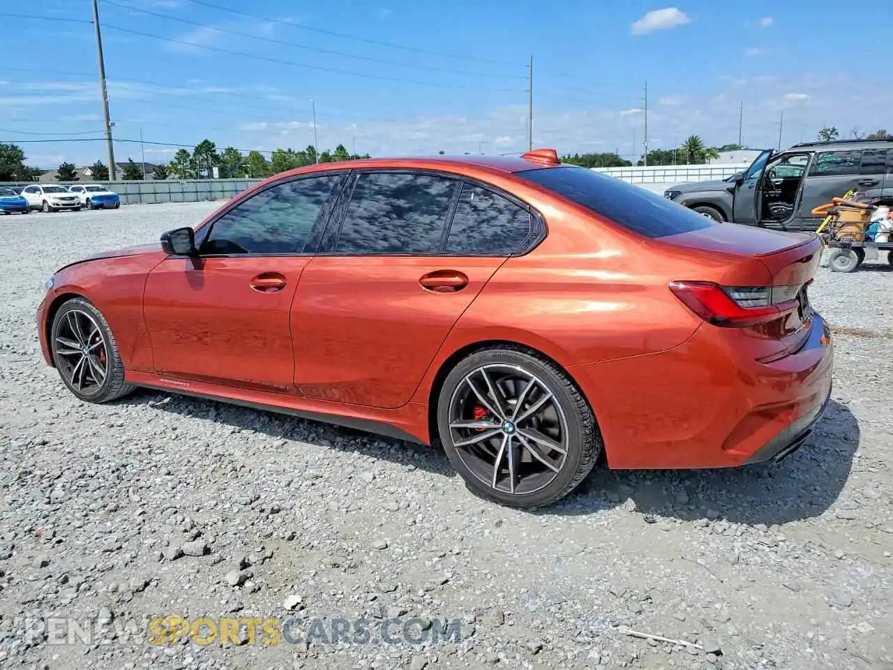 2 Photograph of a damaged car 3MW5U7J00M8C12908 BMW M3 2021